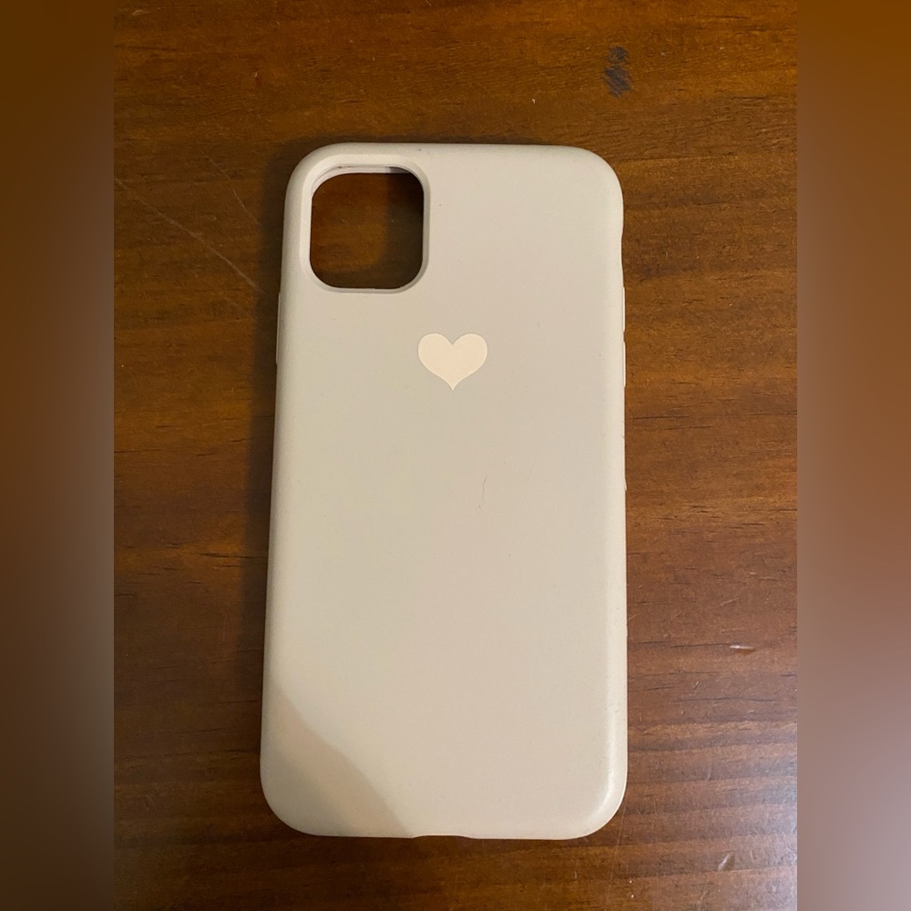Silicone Tan Phone Case - IPhone XR/11